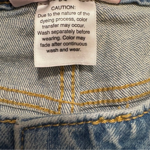 Denim Blue Women's Maternity Shorts Isabel Maternity size 2 - Picture 4 of 8